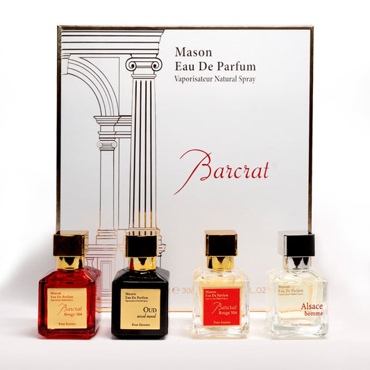 Baccarat Gift Set 30ml × 4 – Luxury Perfume Collection JZCosmetics.com
