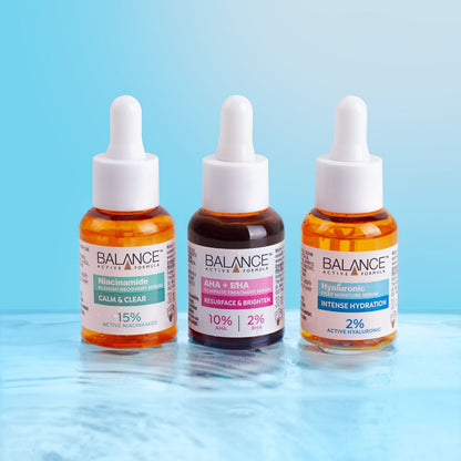 Balance Active Formula AHA 10% + BHA 2% Serum – Resurface & Brighten Solution | Exfoliating Face Serum for Smooth, Clear & Radiant Skin JZCosmetics.com