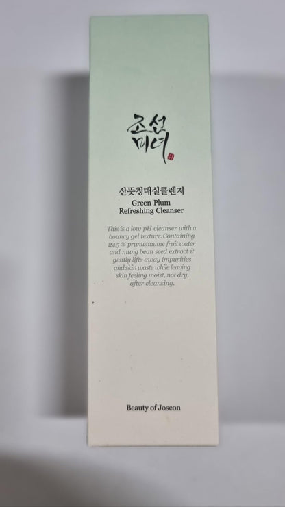 Beauty of Joseon Green Plum Refreshing Cleanser 100ml JZCosmetics.com