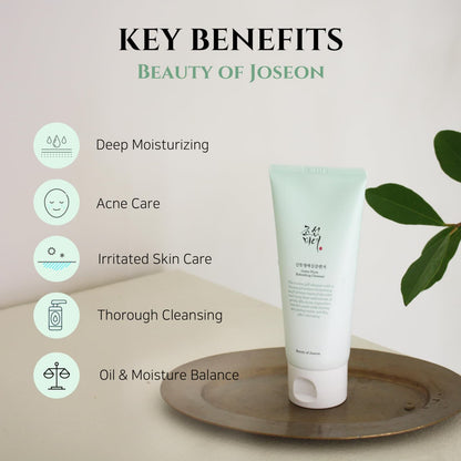 Beauty of Joseon Green Plum Refreshing Cleanser 100ml JZCosmetics.com