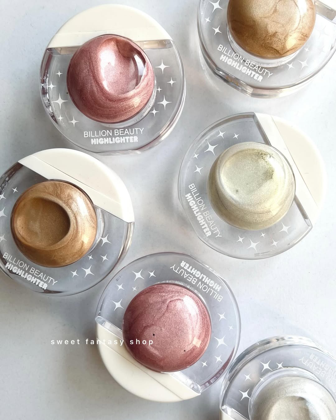 Billion Beauty 4pcs Liquid Highlighter Set JZCosmetics.com