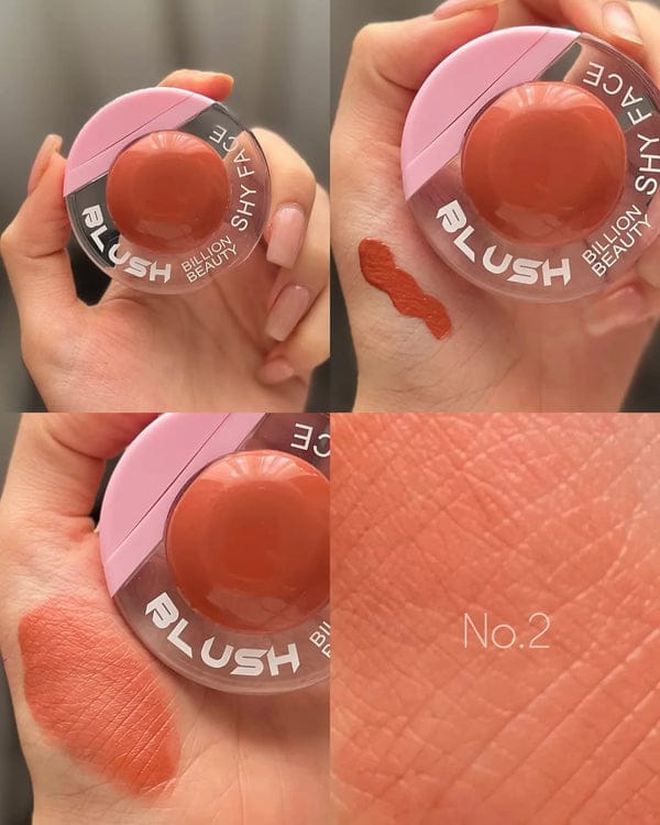 Billion Beauty 4pcs Liquid Blush Set | Dewy Glow, Long-Lasting Tint & Ultra-Blendable Cream Blusher Collection JZCosmetics.com