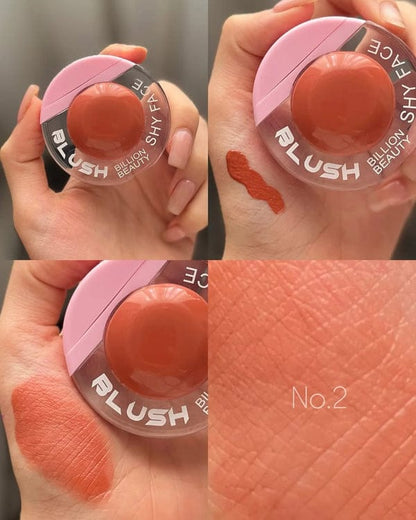 Billion Beauty 4pcs Liquid Blush Set | Dewy Glow, Long-Lasting Tint & Ultra-Blendable Cream Blusher Collection JZCosmetics.com