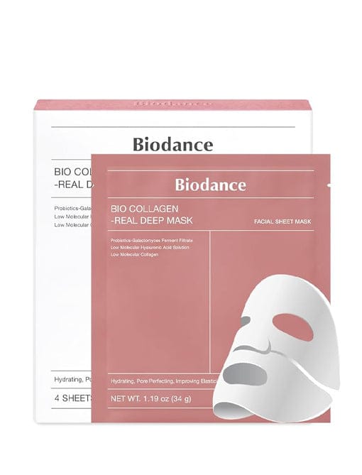 Biodance Bio Collagen Real Deep Mask 4pcs (34g Each) JZCosmetics.com