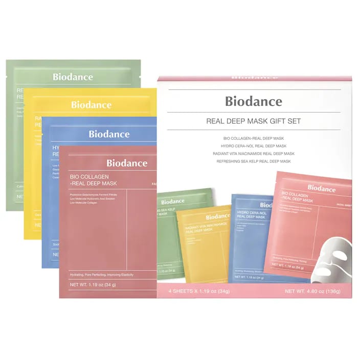 Biodance Facial Sheet Mask – 4 Variant Deal JZCosmetics.com
