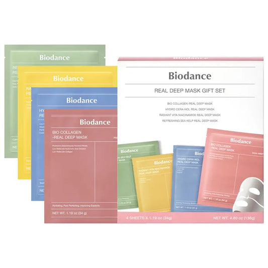 Biodance Facial Sheet Mask – 4 Variant Deal JZCosmetics.com