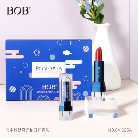 Bob Royal Jewels 4 Pcs Lipstick Set – Luxury Matte Lipstick Collection JZCosmetics.com