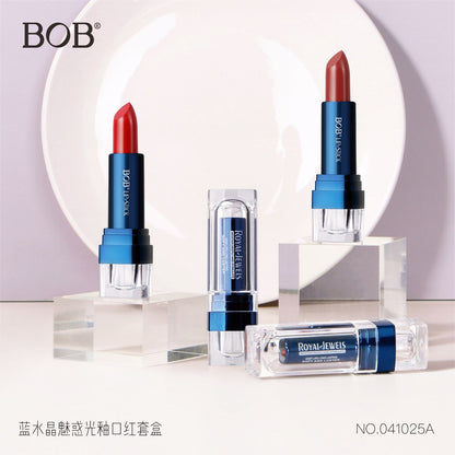 Bob Royal Jewels 4 Pcs Lipstick Set – Luxury Matte Lipstick Collection JZCosmetics.com