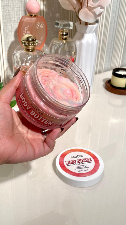 Body Butter Triple Whipped Cream 250ml – Deep Moisturizing, Nourishing & Skin Softening Body Cream JZCosmetics.com