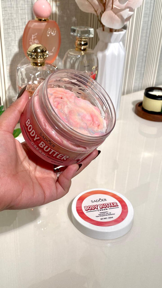 Body Butter Triple Whipped Cream 250ml – Deep Moisturizing, Nourishing & Skin Softening Body Cream JZCosmetics.com