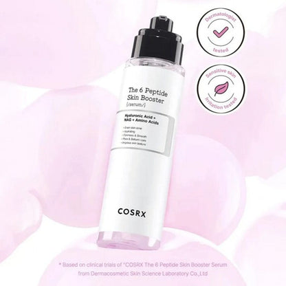 COSRX 6 Peptide Skin Booster 150ml – Hydrating Anti-Aging Serum JZCosmetics.com