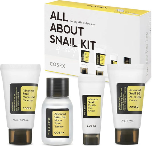 COSRX All About Snail Trial Kit (4 Pcs) JZCosmetics.com