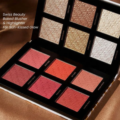 CVB Highlighter & Blusher Palette C225 JZCosmetics.com