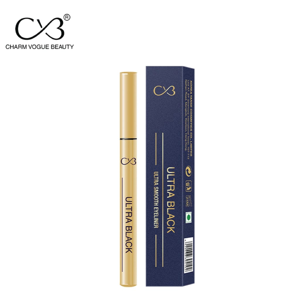 CVB Ultra Black Eyeliner – Intense Black, Smudge-Proof JZCosmetics.com