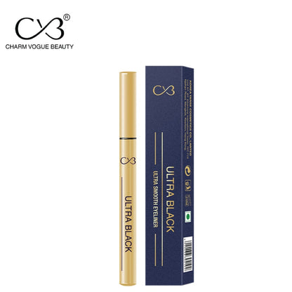 CVB Ultra Black Eyeliner – Intense Black, Smudge-Proof JZCosmetics.com