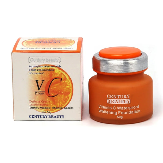 Century Beauty Vitamin C Foundation – Full Coverage Hydrating Foundation JZCosmetics.com