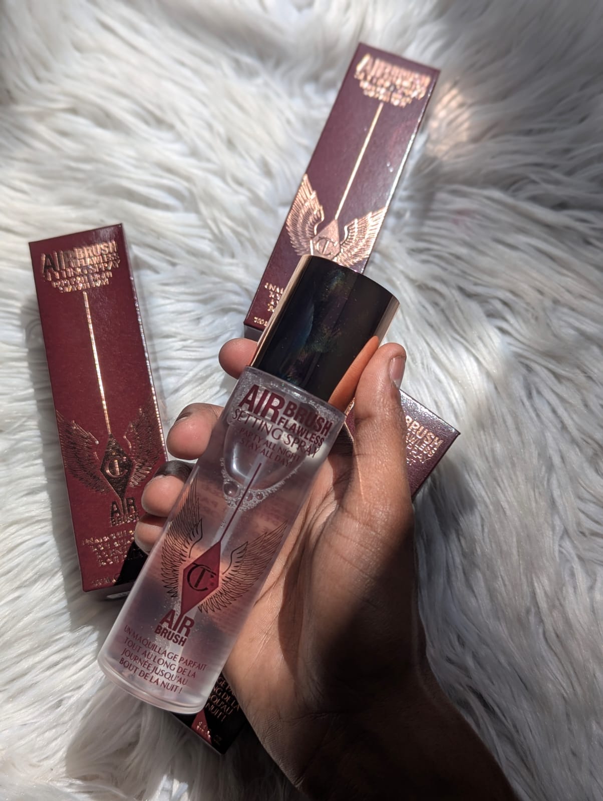 Charlotte Tilbury Airbrush Flawless Setting Spray 100ml – Long-Lasting Hydrating Makeup Setting Mist | Made in Italy JZCosmetics.com