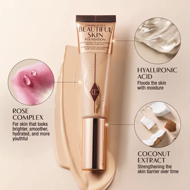 Charlotte Tilbury Charlotte’s Beautiful Skin Foundation JZCosmetics.com