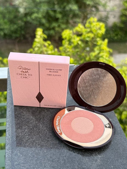 Charlotte Tilbury Pillow Talk Blush 8g – Cheek To Chic Natural Glow Blusher JZCosmetics.com