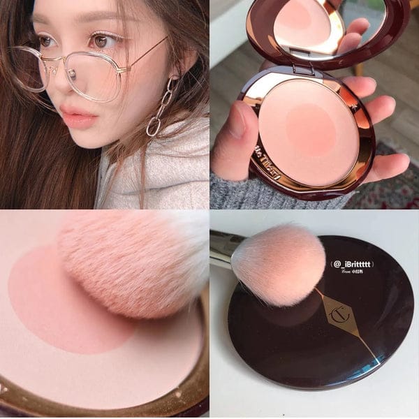 Charlotte Tilbury Pillow Talk Blush 8g – Cheek To Chic Natural Glow Blusher JZCosmetics.com
