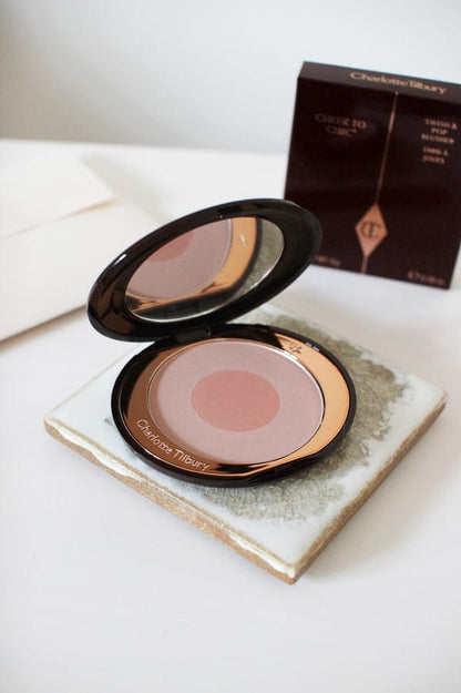 Charlotte Tilbury Pillow Talk Blush 8g – Cheek To Chic Natural Glow Blusher JZCosmetics.com