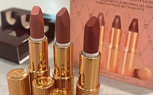 Charlotte Tilbury Iconic Mini Lip Trio Kit – 3-Piece Luxury Lipstick Set | Creamy, Long-Lasting & Travel Friendly JZCosmetics.com