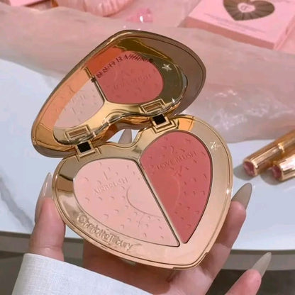 Charlotte Tilbury Pillow Talk Beauty Soulmates Face Palette 13g – Blush, Highlighter & Contour All-in-One | Silky & Long-Lasting JZCosmetics.com