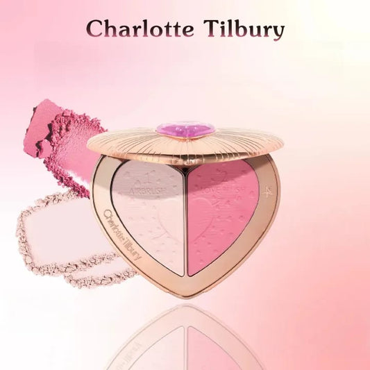 Charlotte Tilbury Pillow Talk Beauty Soulmates Face Palette 13g – Blush, Highlighter & Contour All-in-One | Silky & Long-Lasting JZCosmetics.com