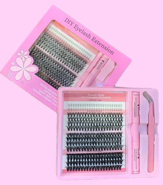 DIY Eyelash Extension Kit JZCosmetics.com
