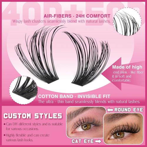 DIY Eyelash Extension Kit JZCosmetics.com