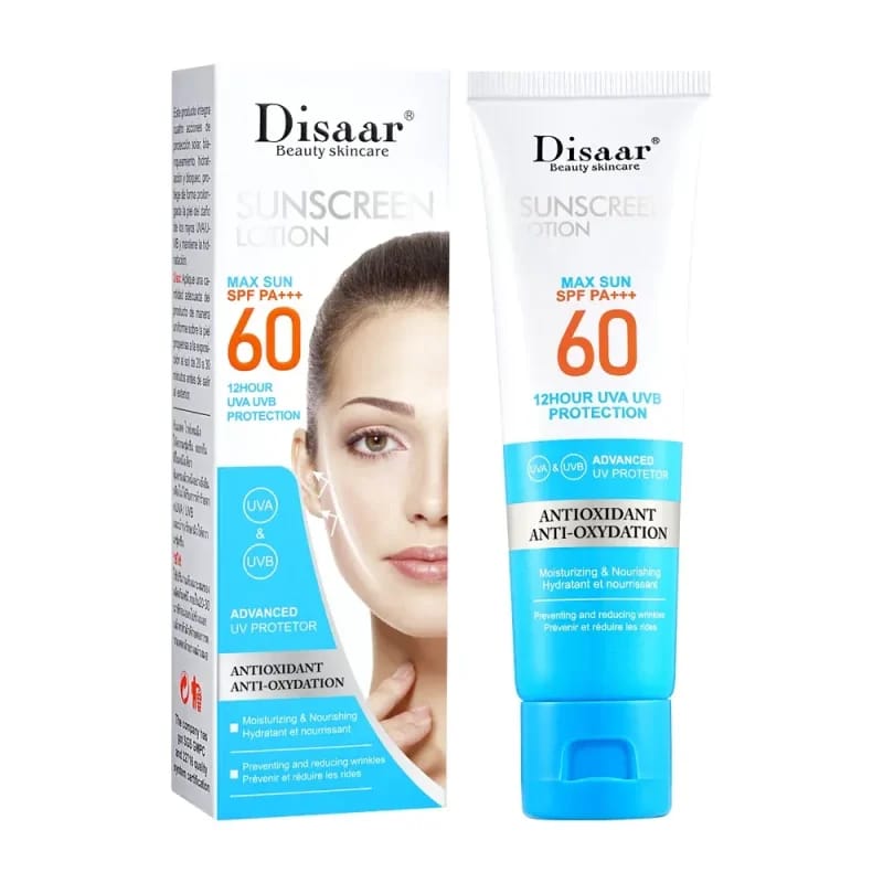 Disaar Sunscreen Lotion SPF 60 JZCosmetics.com