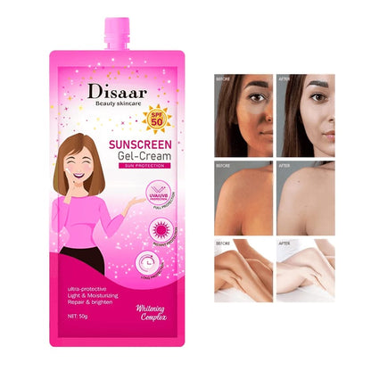 Disaar Whitening Complex Sunscreen Gel Cream 50g JZCosmetics.com