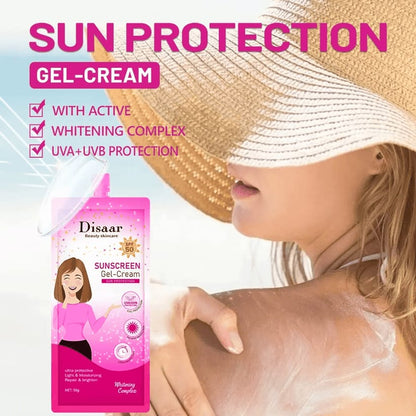 Disaar Whitening Complex Sunscreen Gel Cream 50g JZCosmetics.com