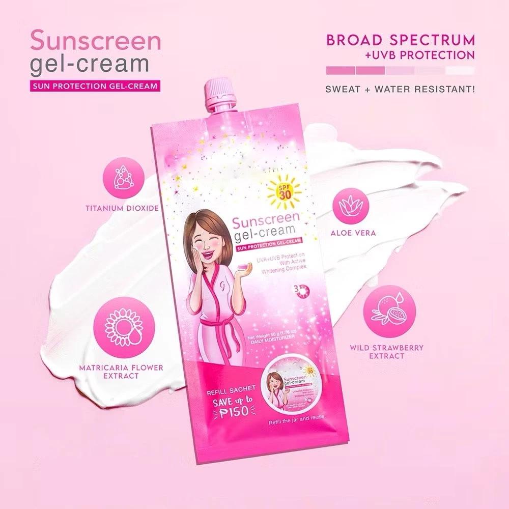 Disaar Whitening Complex Sunscreen Gel Cream 50g JZCosmetics.com