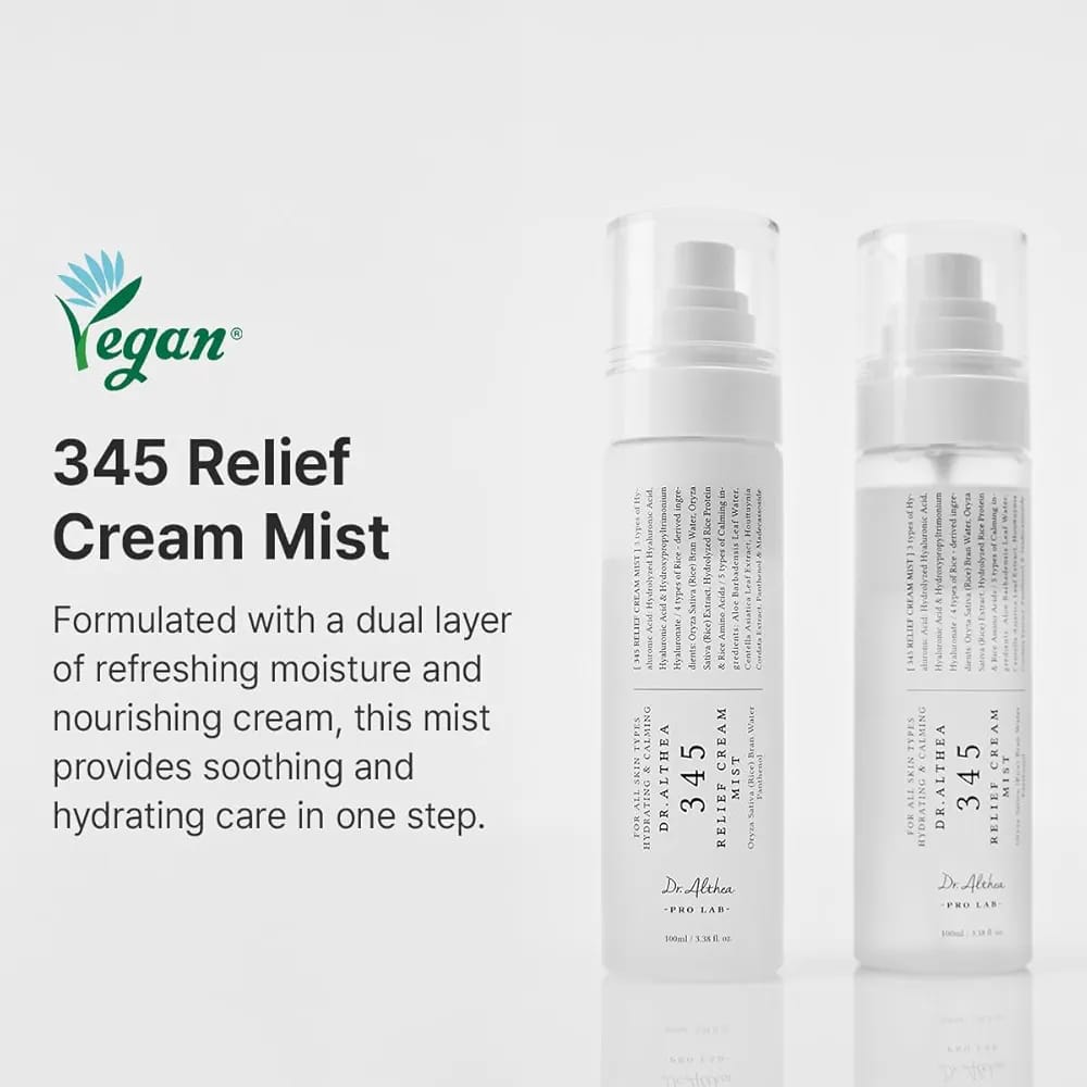 Dr.Althea 345 Relief Cream Mist 100ml JZCosmetics.com