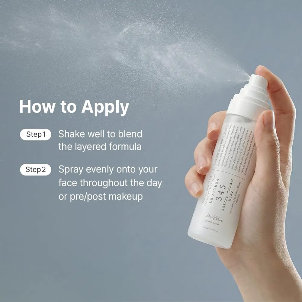 Dr.Althea 345 Relief Cream Mist 100ml JZCosmetics.com