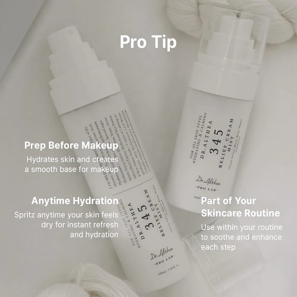 Dr.Althea 345 Relief Cream Mist 100ml JZCosmetics.com