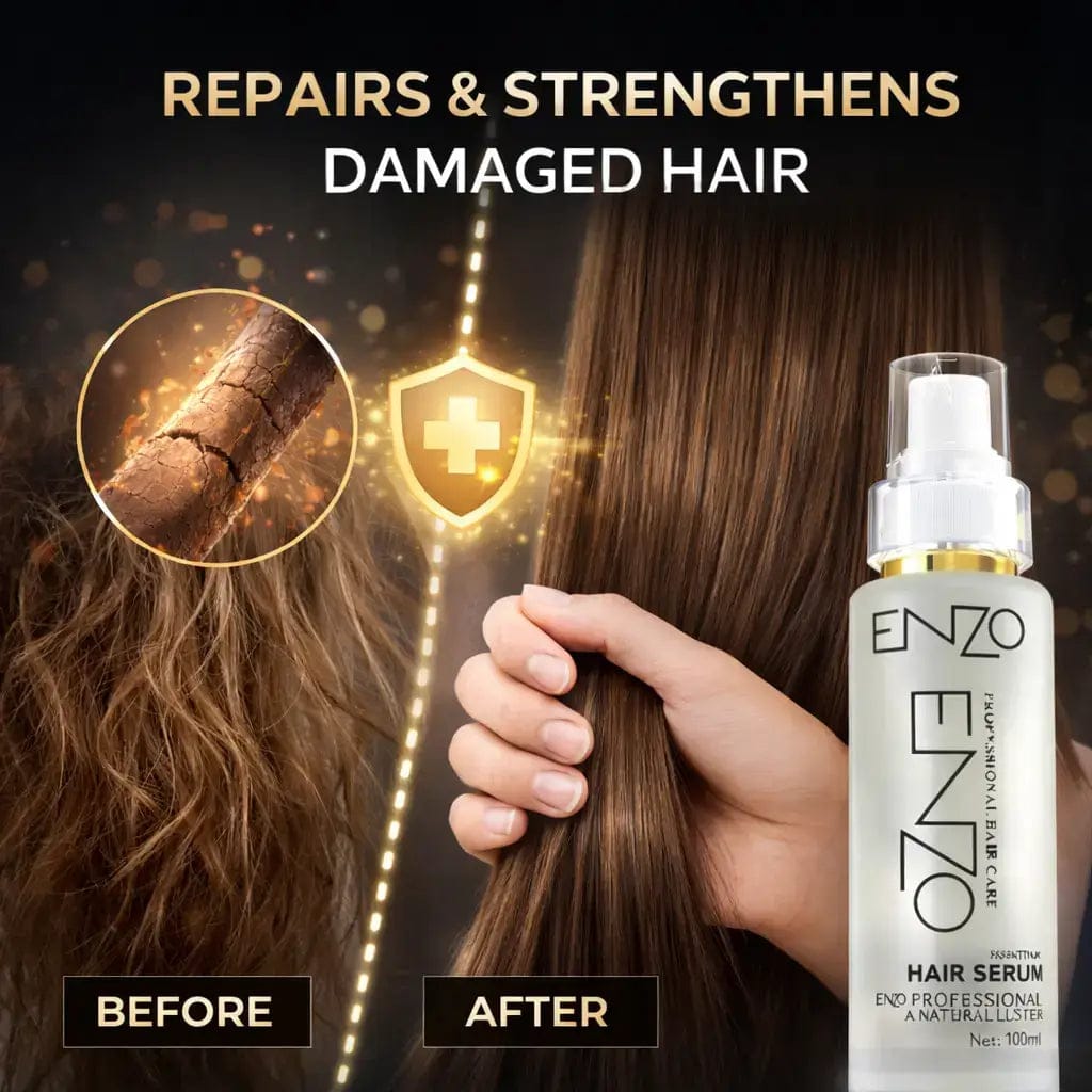 Enzo Hair Serum | Anti-Frizz, Shine Boosting JZCosmetics.com