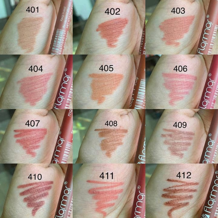 Flormar Nude Jumbo lip Pencil 12pcs Pack JZCosmetics.com