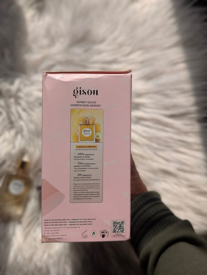 Gisou Honey Gloss & Go Duo Value Set | Hair Oil + Lip Oil Combo JZCosmetics.com