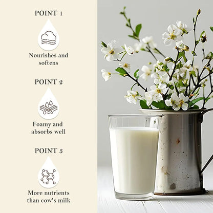 Goat Milk Fragrance Bath Gel JZ Cosmetics