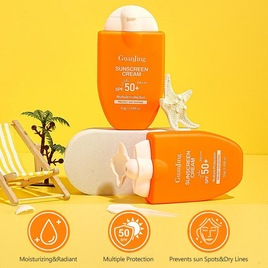 GuanJing Sunscreen SPF 50+ | High Protection Sunblock JZCosmetics.com