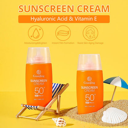 GuanJing Sunscreen SPF 50+ JZCosmetics.com