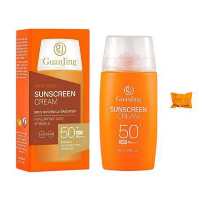 GuanJing Sunscreen SPF 50+ JZCosmetics.com