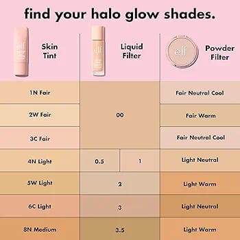 e.l.f. Halo Glow Liquid Filter JZCosmetics.com