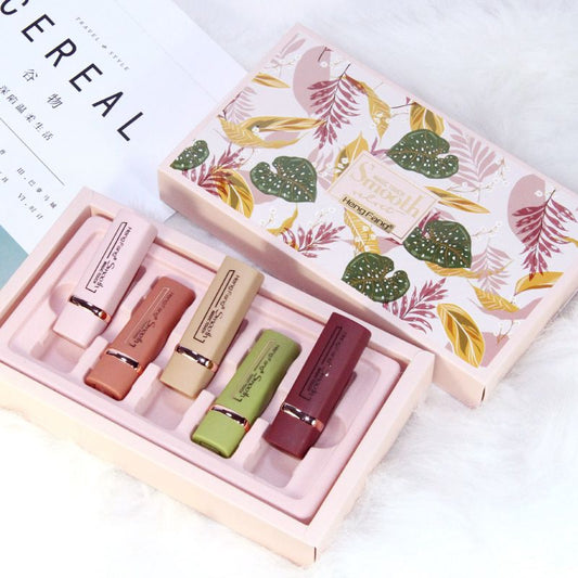 Heng Fang 5 Pcs Matte Lipstick Set JZCosmetics.com