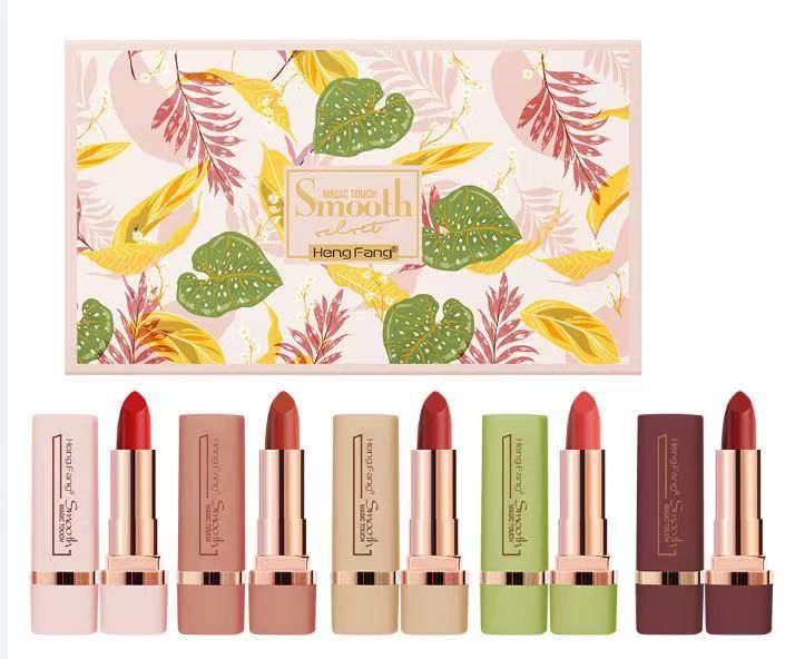 Heng Fang 5 Pcs Matte Lipstick Set JZCosmetics.com