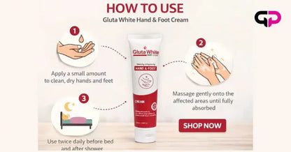 Gluta White Hand and Foot Whitening Cream