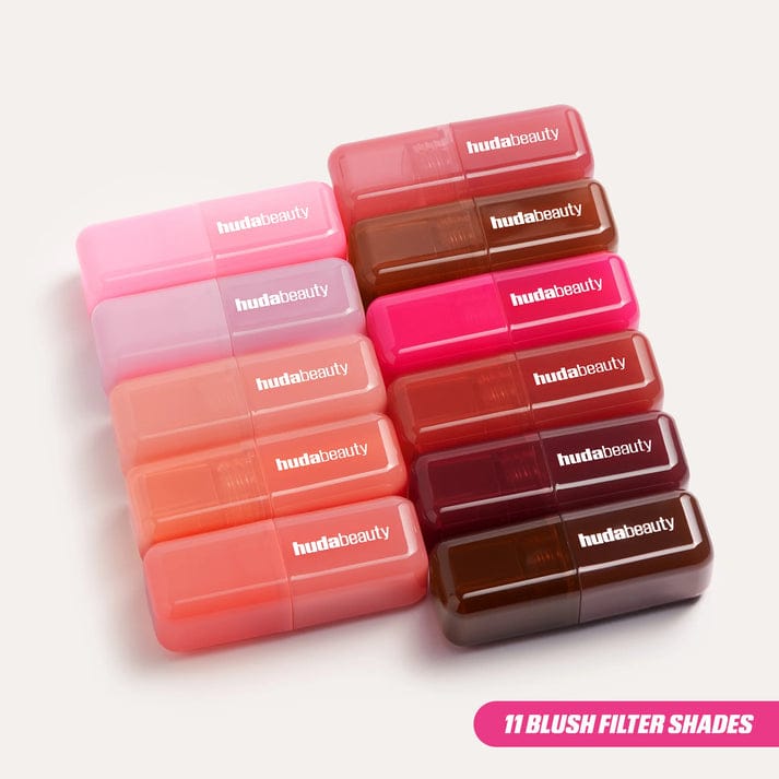 Huda Beauty Blush Filter Liquid Blush 4.5ml – 6pcs Set | Soft Matte Glow, Lightweight & Blendable JZCosmetics.com