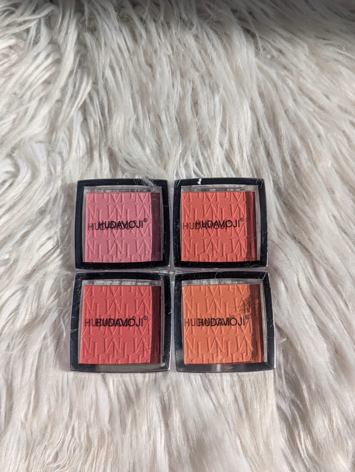 Hudamoji Matte Blusher 4pcs Set – Smooth & Blendable Blush Palette JZCosmetics.com